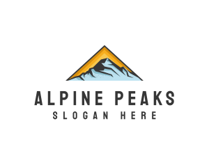 Alpine Triangle Mountain  logo