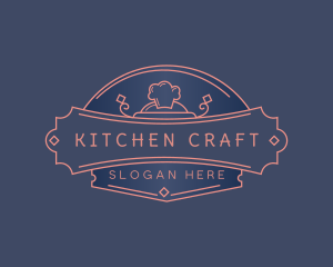 Restaurant Kitchen Eatery logo design