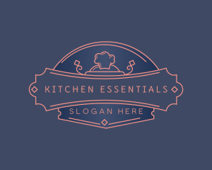 Restaurant Kitchen Eatery logo design