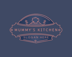 Restaurant Kitchen Eatery logo design