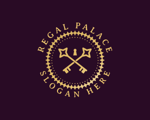 Elegant Regal Key logo