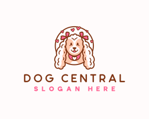 Dog Grooming Pet logo design