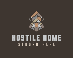 Home Tiles Carpentry logo design