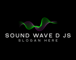 Audio Tech Wave logo design