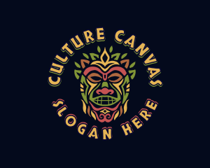 Tribal Cultural Mask logo