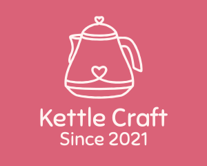 Heart Kettle Monoline logo