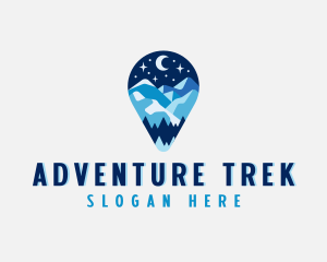 Mountain Travel Adventure logo design