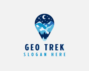 Mountain Travel Adventure logo design