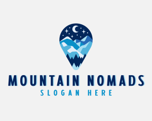 Mountain Travel Adventure logo design