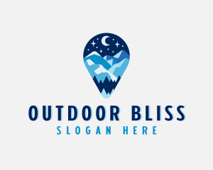 Mountain Travel Adventure logo design