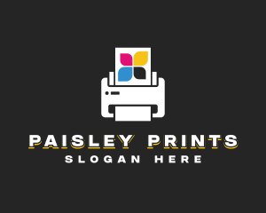 Printer Copier Ink logo design