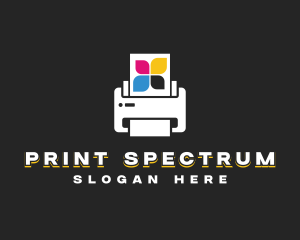 Printer Copier Ink logo design