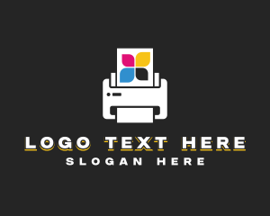 Print - Printer Copier Ink logo design