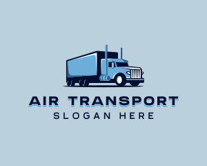 Cargo Truck Logistics logo design