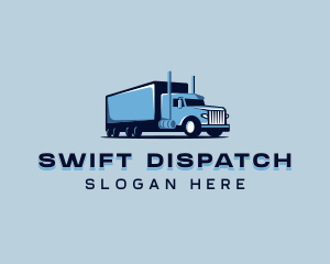 Cargo Truck Logistics logo design