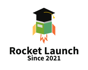 Rocket Science Academy  logo design