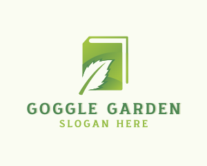 Natural Organic Eco Leaf  logo design