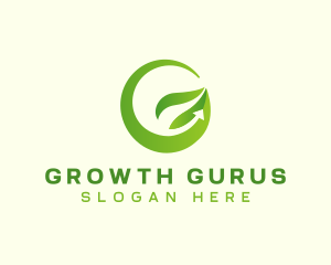 Natural Fresh Eco Letter G logo design