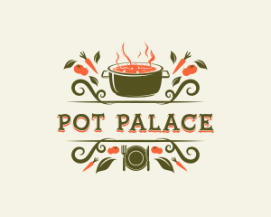 Casserole Pot Restaurant logo design