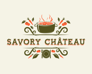 Casserole Pot Restaurant logo design