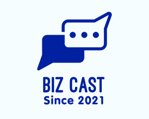 Blue Chat Messaging logo