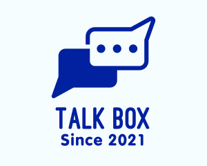Blue Chat Messaging logo