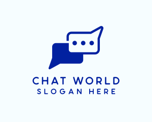 Blue Chat Messaging logo