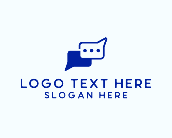 Texting logo example 1