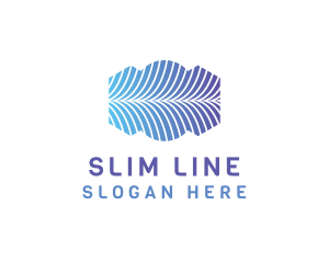 Abstract Wave Line Business logo design