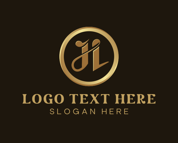 Letter Jl logo example 4