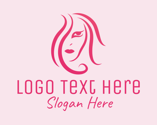 Pink Hair & Makeup logo