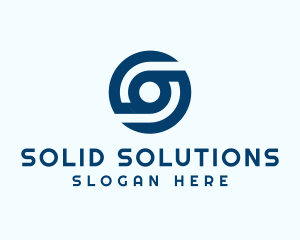 Digital Tech Letter S  logo design