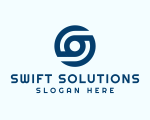 Digital Tech Letter S  logo design