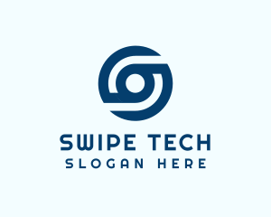 Digital Tech Letter S  logo design