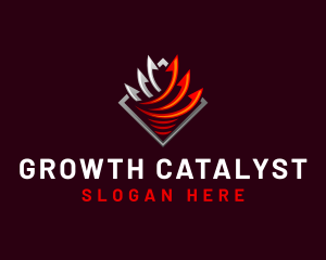 Arrow Growth Investment logo design