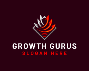 Arrow Growth Investment logo design