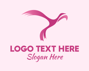 Pink Bird Ribbon logo