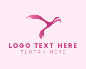 Pink Bird Ribbon logo