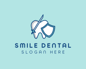 Dental Tooth Enamel logo design