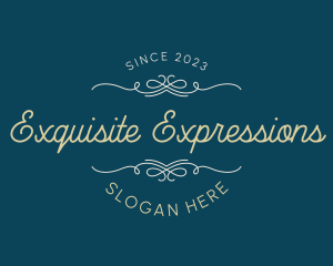 Simple Generic Calligraphy  logo