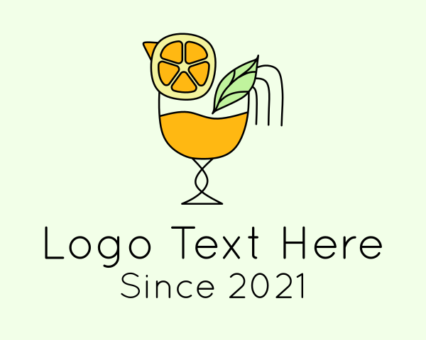 Fruit Tea logo example 2