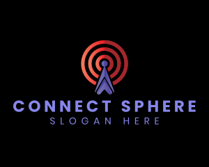 Network Antenna Signal Communication logo