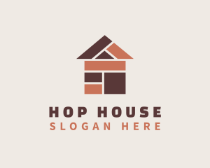 Brick Tiling House logo design