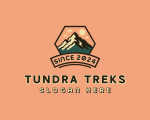 Adventure Hiking Mountain logo design