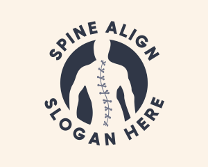 Spinal Bone Physiotherapy  logo design