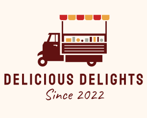 Fast Food Cart Vehicle  logo design