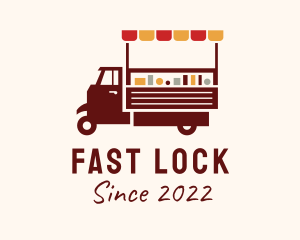 Fast Food Cart Vehicle  logo design