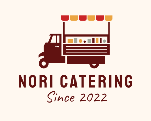 Fast Food Cart Vehicle  logo design