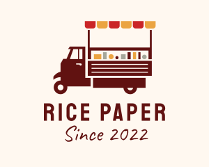 Fast Food Cart Vehicle  logo design