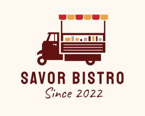 Fast Food Cart Vehicle  logo design